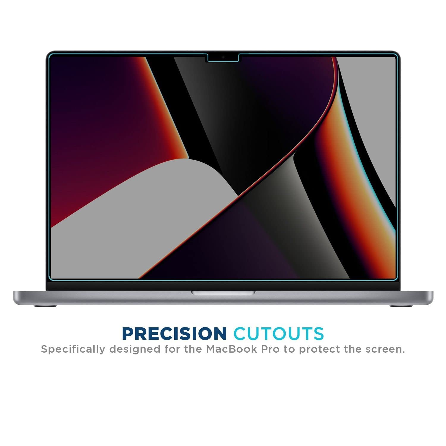 Tech Armor Magnetic Privacy Screen Protector for MacBook Pro 14-inch (2021 Model) - Anti-Spy, Easy Install & Remove with Magnets, 1-Pack - Perfect for Office, Travel & Public Workspaces