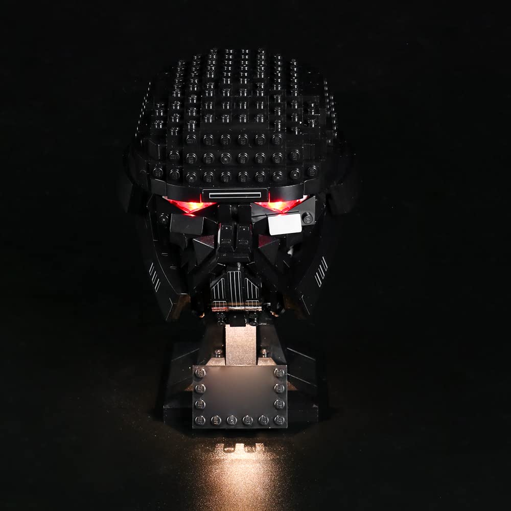 BrickBling LED Light Kit for Lego Dark Trooper 75343 Building Set - DIY Lighting Kit with Remote Control | Compatible with Lego Star Wars Dark Trooper Attack Set | Perfect Gift for Lego Lovers & Collectors | Enhance Your Lego Display for Nighttime Showcase & Room Decoration
