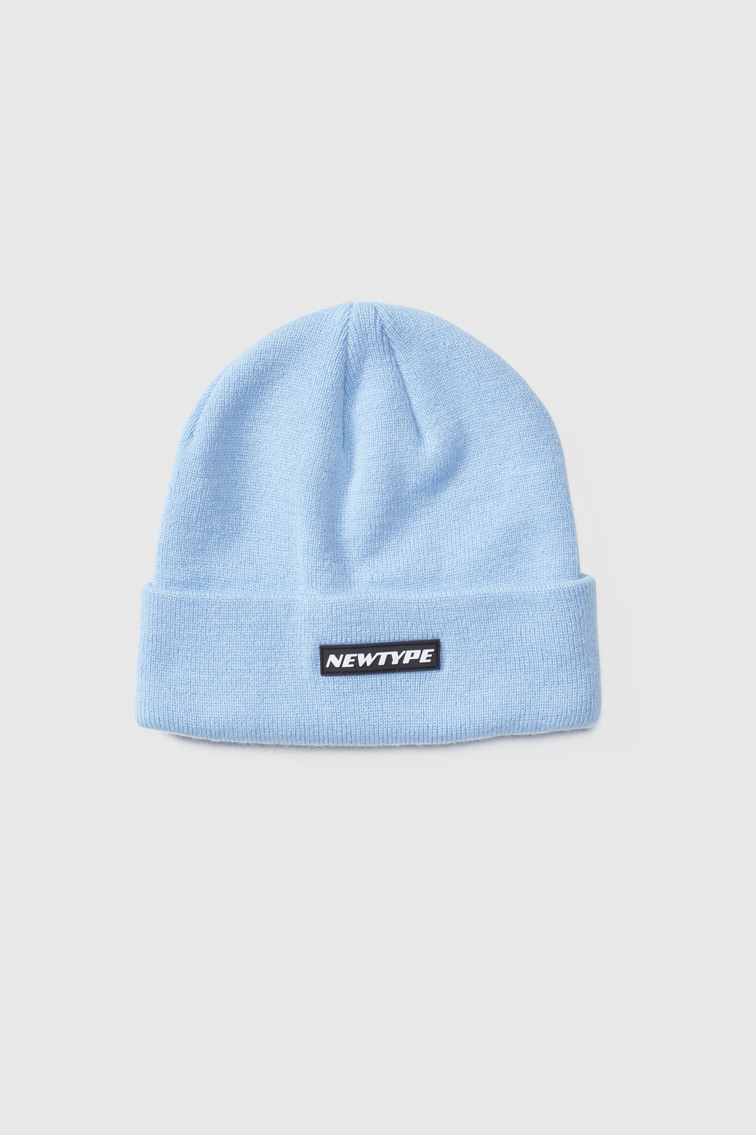 Soft Baby Blue Beanie Hat for Women & Men - Warm Winter Knit Cap for Outdoor Activities, Running, Hiking