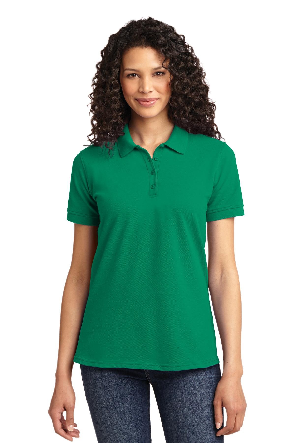 Port & Company Ladies Core Blend Pique Polo Shirt - Comfortable & Stylish Women's Polo for Casual Wear, Work & Golf (Style LKP155)