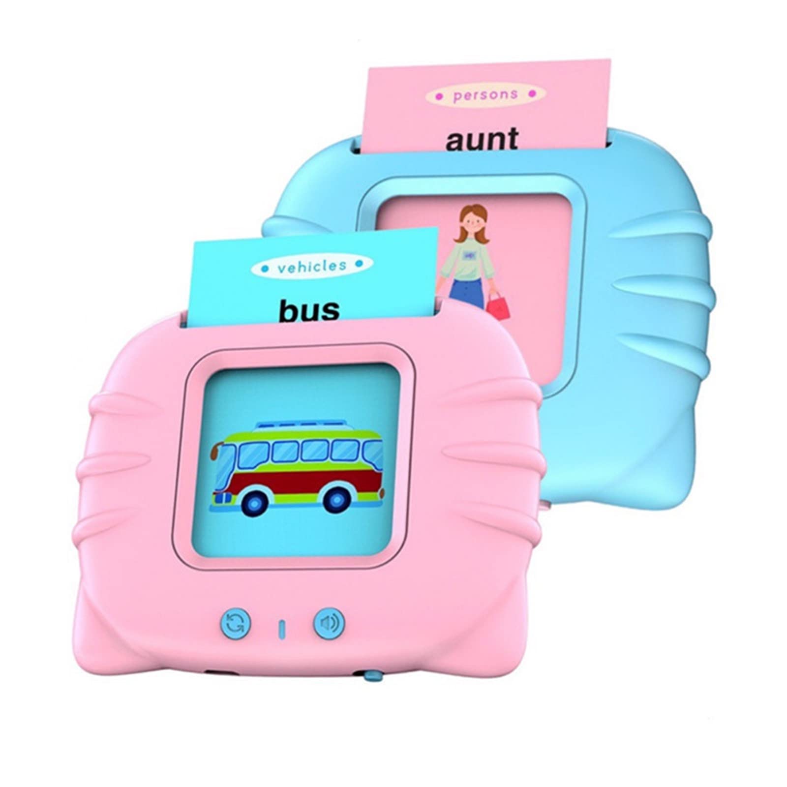 Interactive Early Learning Machine with 112 Flashcards - Electronic Educational Toy for Kids Ages 3-6 | ABCs, Numbers & Vocabulary Game | Perfect Birthday Gift for Boys & Girls | Home & Classroom Learning Tool