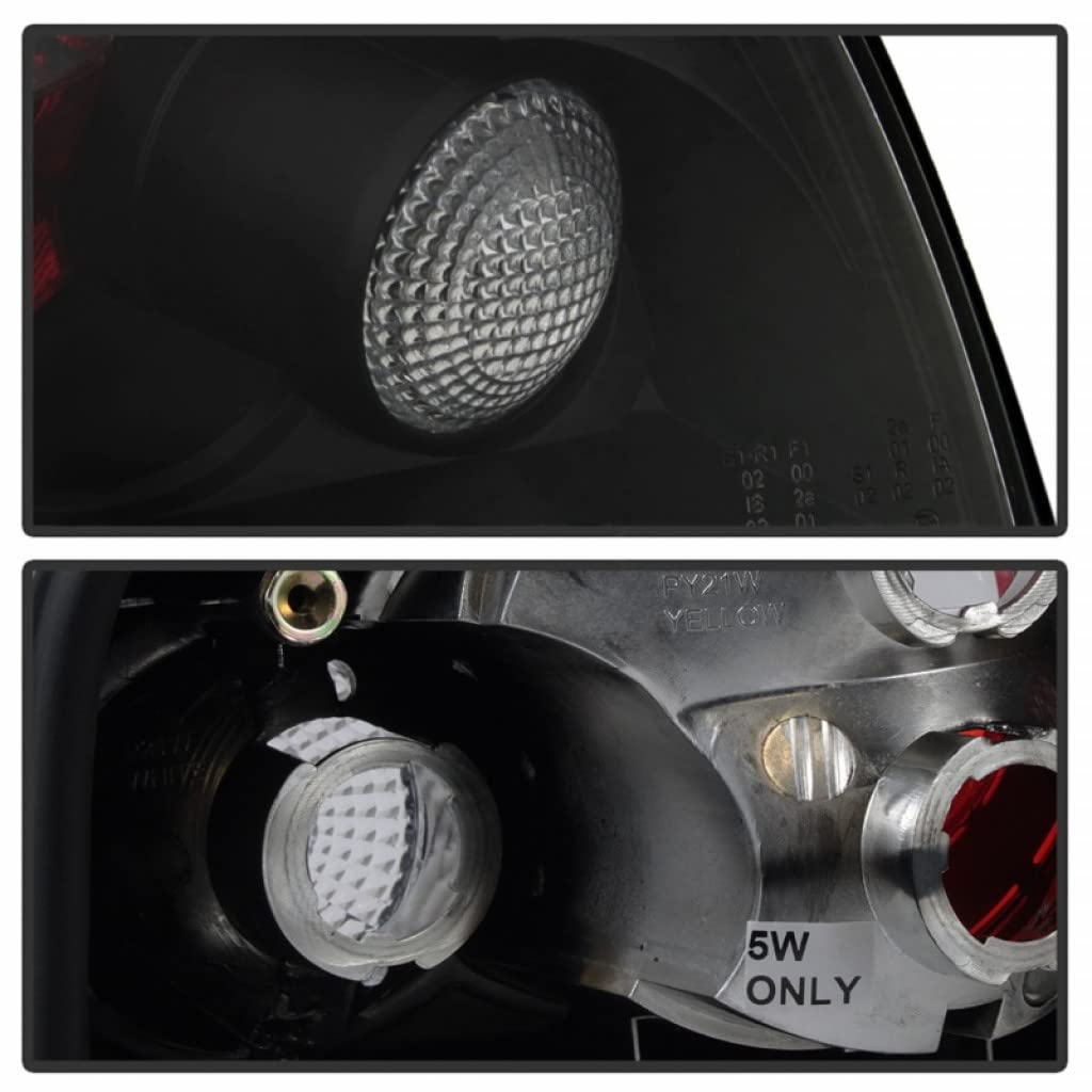Audi TT/TT Quattro 2000-2006 Spyder Black Tail Lights Pair - Driver & Passenger Side | Perfect for Night Driving & Car Customization
