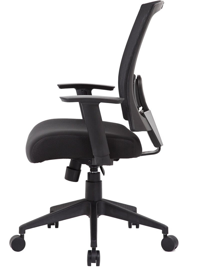 Ergonomic Boss Mesh Back Task Chair [B6706] - Comfortable Office Chair for Long Hours, Home & Business Workspaces