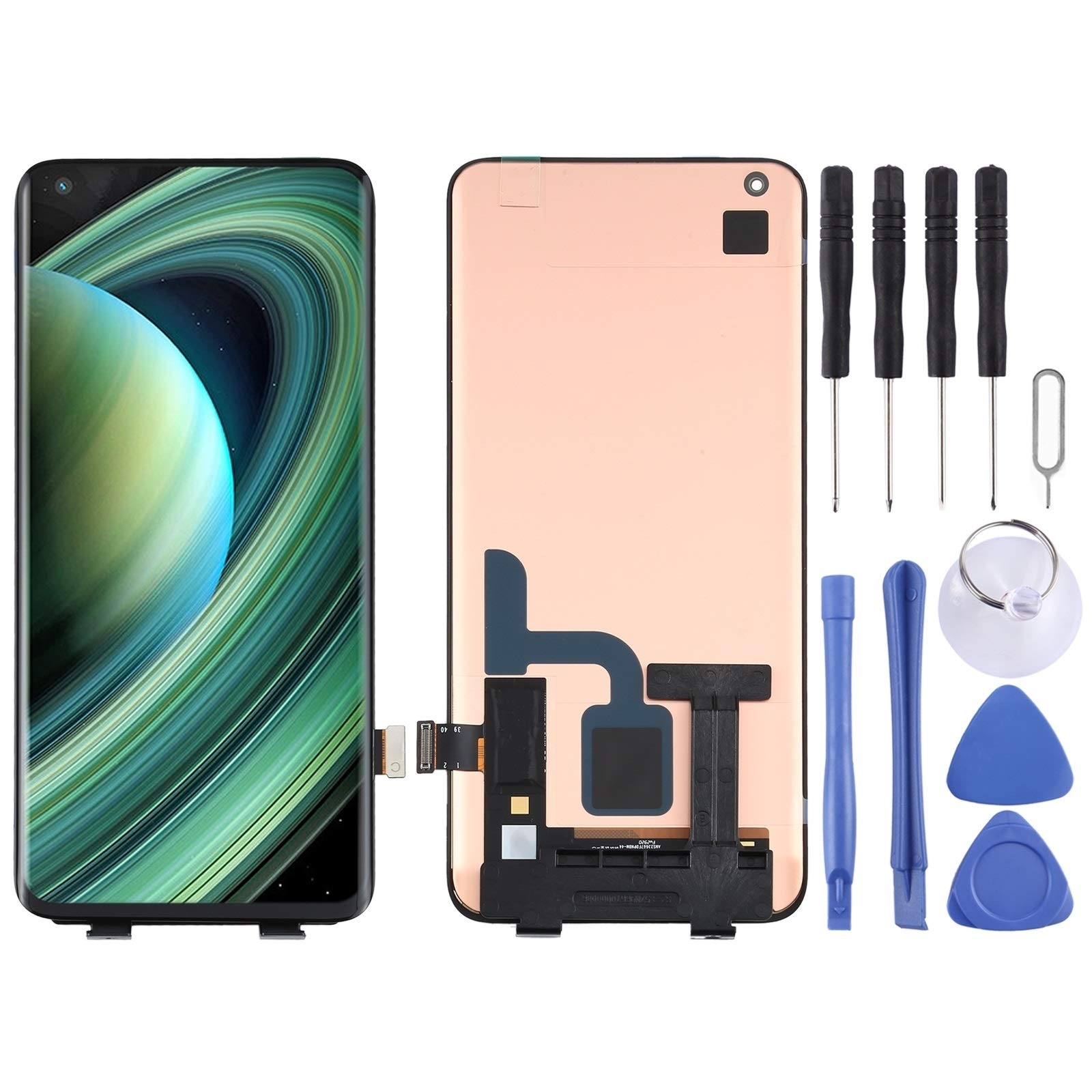Original Title: Fulvit for AMOLED Material LCD Screen and Digitizer Full Assembly for Xiaomi Mi 10 Ultra M2007J1SC Cell Phone Repair Parts    Optimized Title: **Fulvit AMOLED LCD Screen & Digitizer Full Assembly Replacement for Xiaomi Mi 10 Ultra (M2007J1SC) - High-Quality Phone Repair Part for DIY Fixes & Screen Replacement**    (Note: If you'd like further refinements, such as adding specific features like 