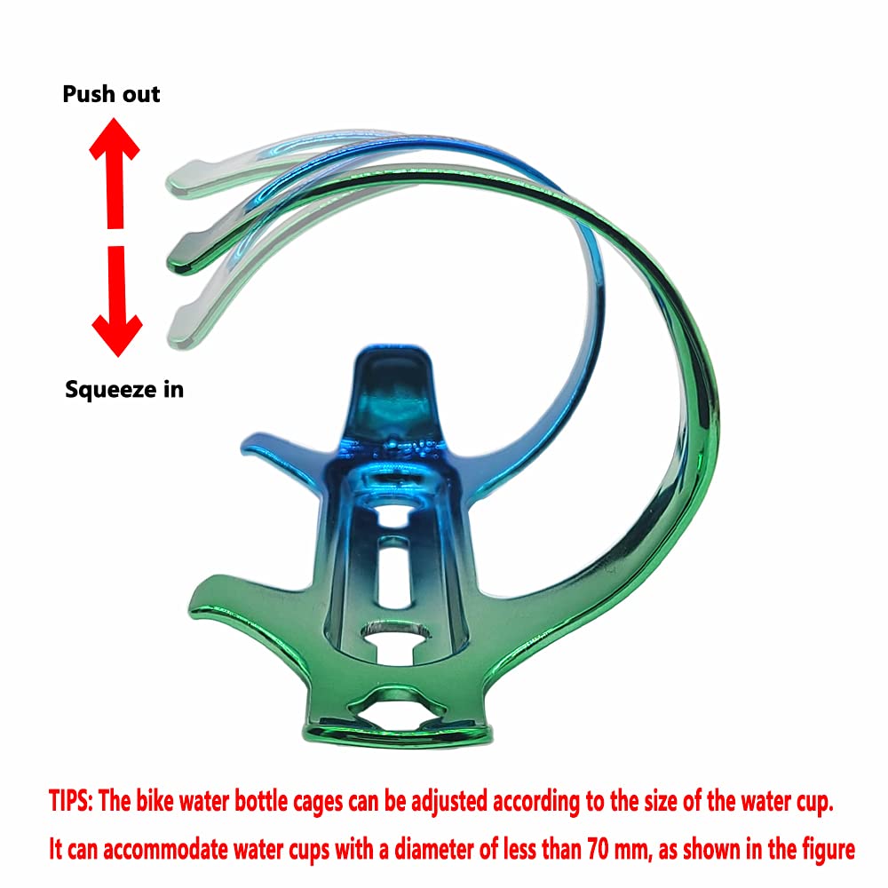 Lightweight Adjustable Bike Water Bottle Cage - Universal Fit for Mountain, Road & MTB Bicycles - Perfect for Cycling, Commuting & Outdoor Adventures