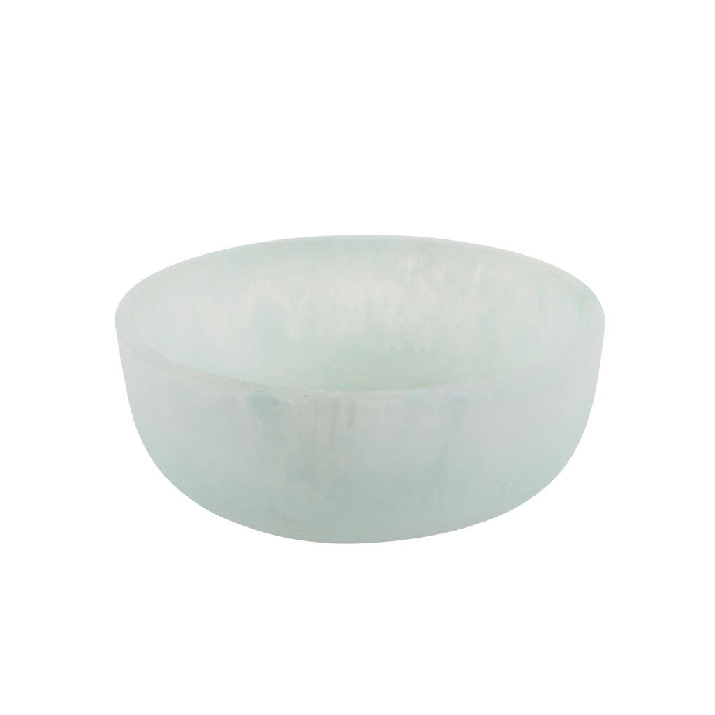 Assemble Kip Resin Salad Bowl Set - 24x10cm Mint Green Serving Bowl for Fruit, Salad, Pasta - Perfect for Kitchen, Dining Table, Party & Picnic