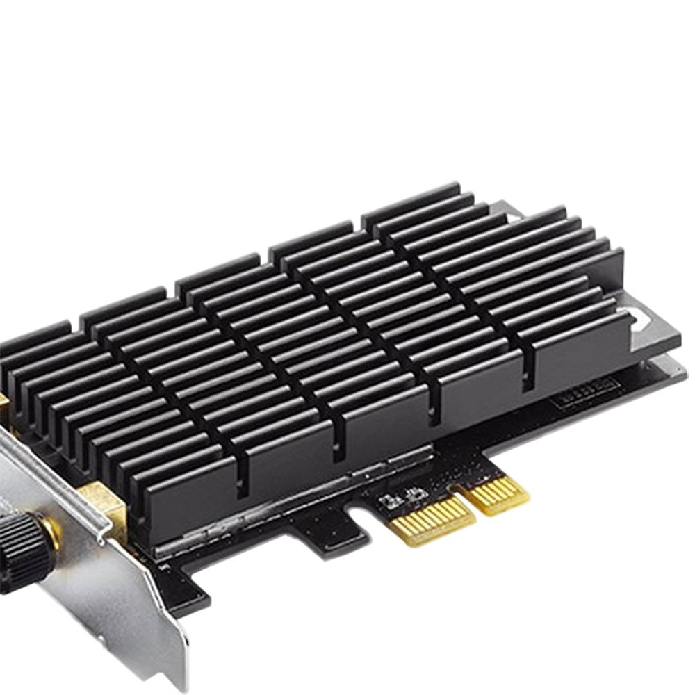 TP-Link Archer T6E AC1300 Wireless Dual Band PCIe WiFi Adapter - High Speed 1300Mbps, 5GHz/2.4GHz, Low Latency for Gaming & Streaming - Desktop PC WiFi Card for Home & Office Use