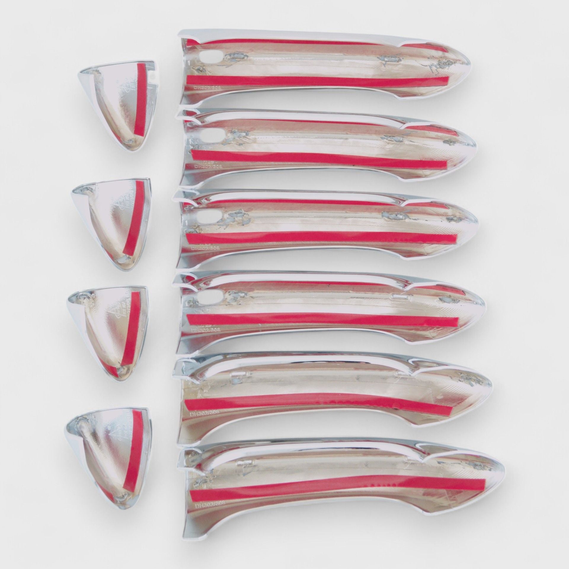 Smart Key Chrome Door Handle Cover DH302 - Secure & Stylish Upgrade for Home, Office & Car Doors