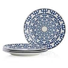 Z Gallerie Meandros 4-Piece Porcelain Dinnerware Set - 9
