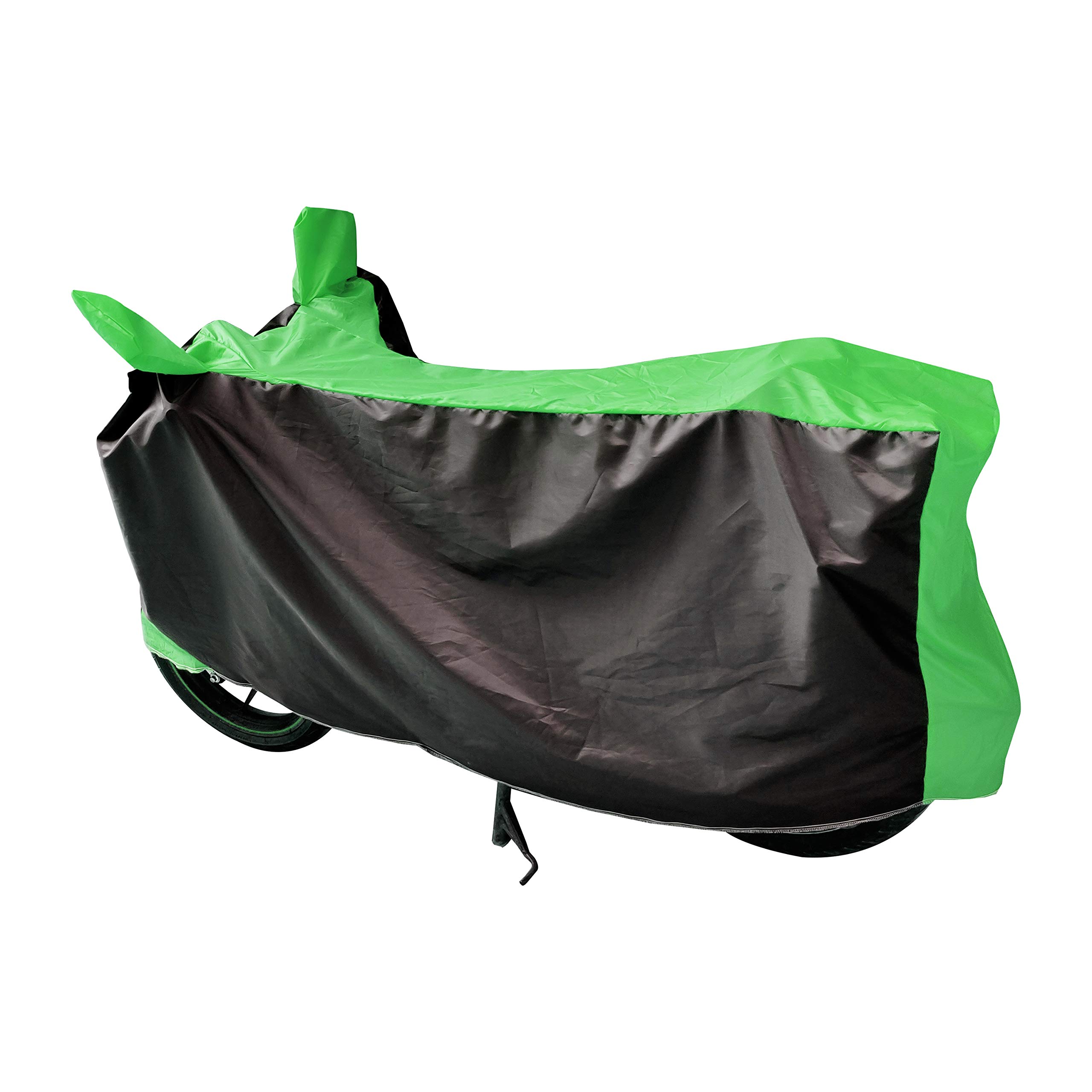 Waterproof Yamaha YZF R15 S Motorcycle Cover - Durable Bike Body Protector for Outdoor & Indoor Use (Black, Green) - Perfect for Garage Storage, Travel & Weather Protection