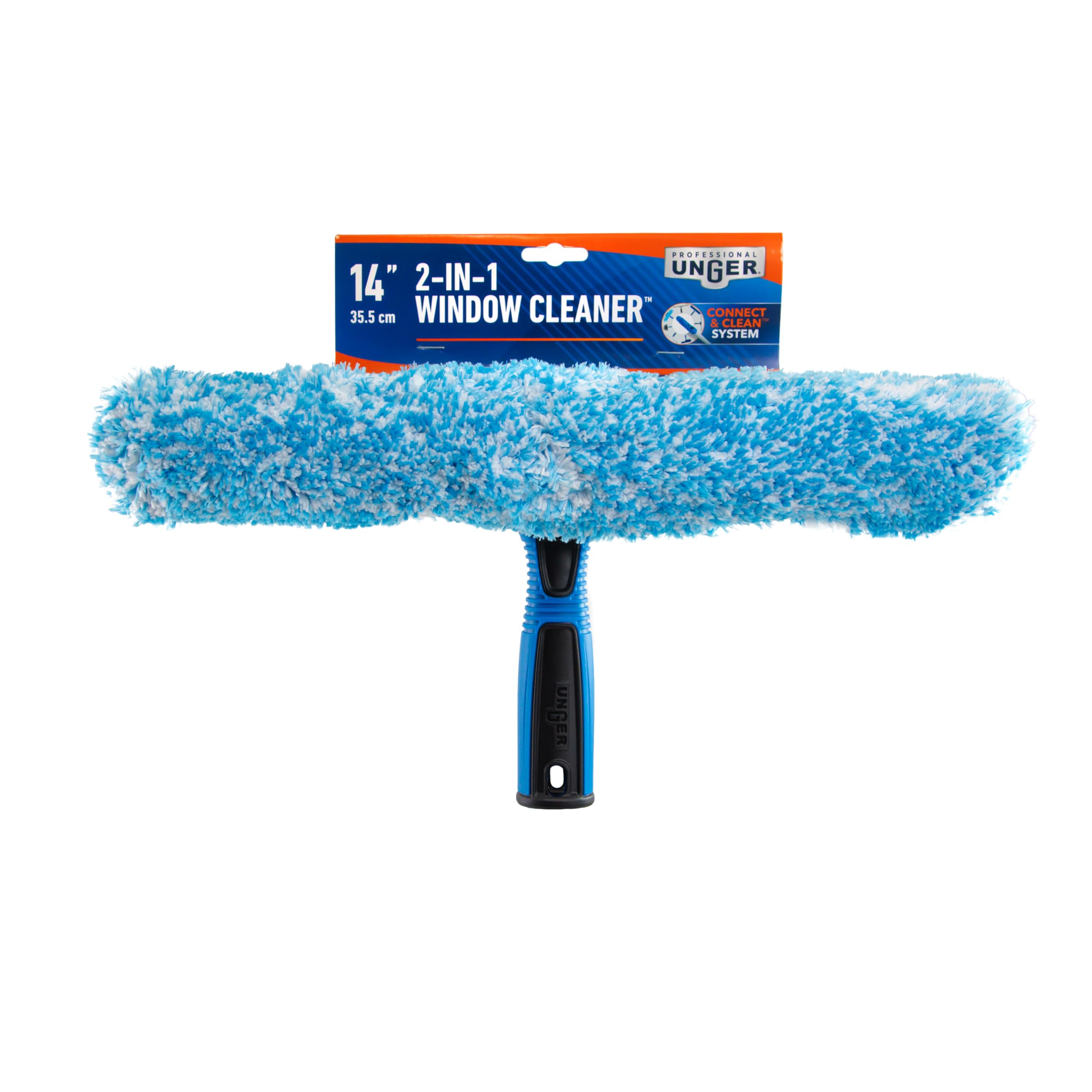 Unger 2-in-1 Squeegee & Scrubber - 14