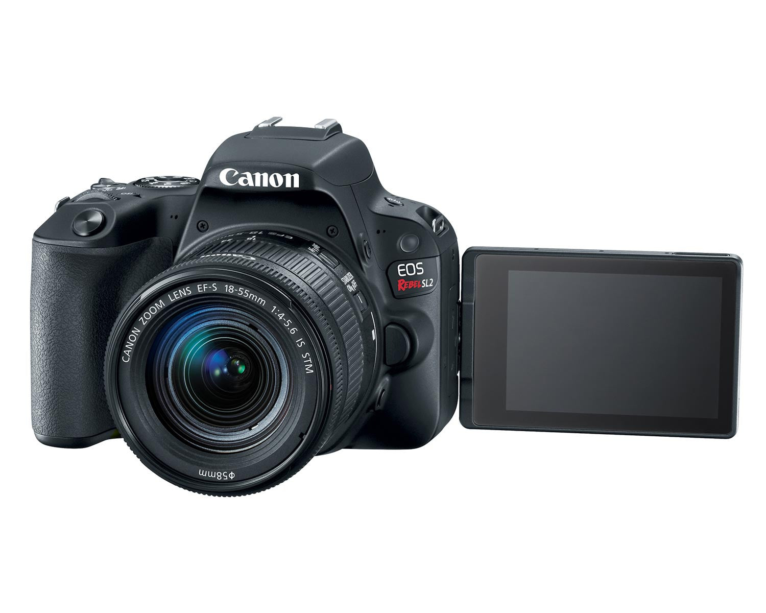Canon EOS Rebel SL2 DSLR Camera with EF-S 18-55mm STM Lens Kit - Perfect for Travel Photography, Vlogging & Everyday Shooting