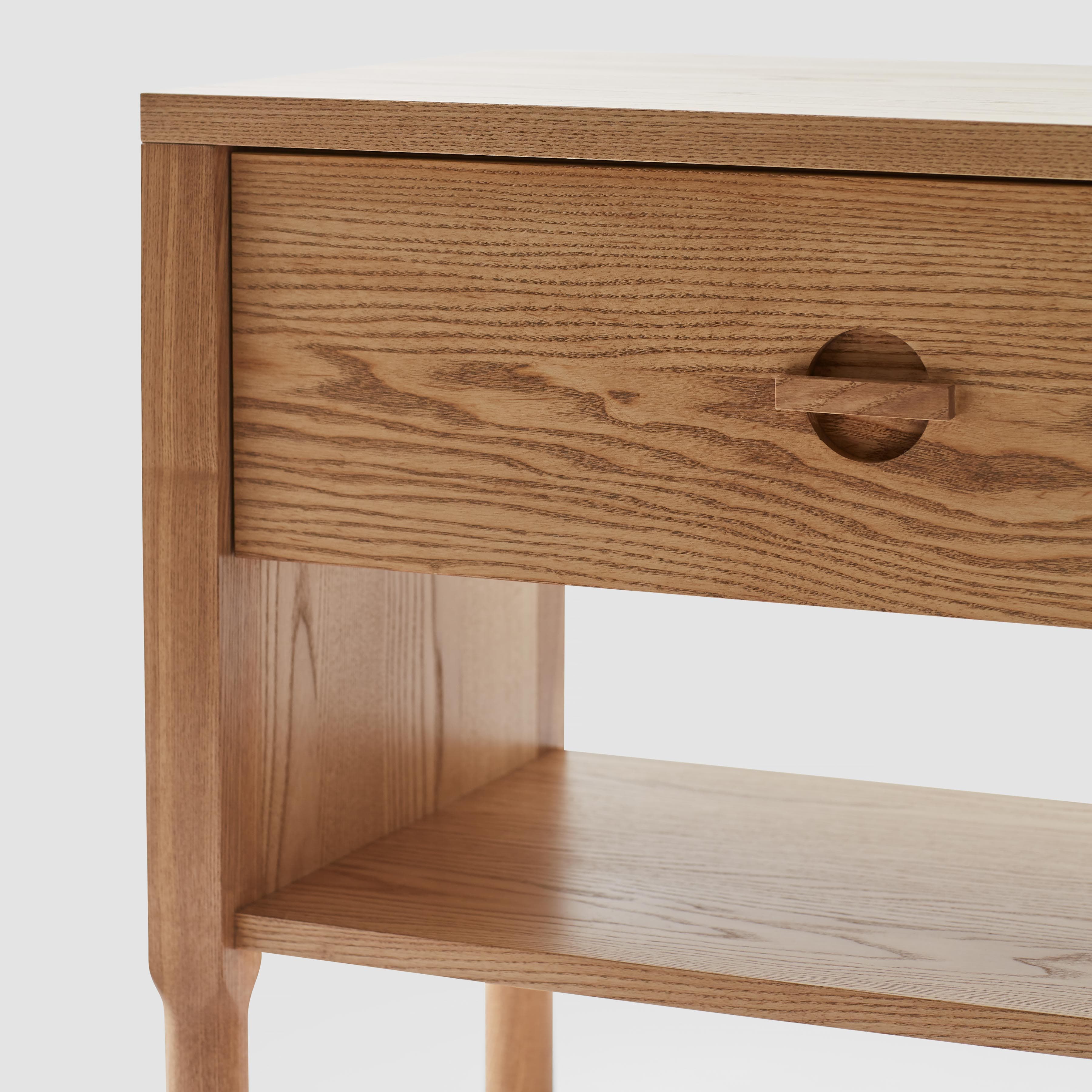 Stylish Avon Nightstand with Drawer - Modern Bedside Table for Bedroom, Living Room, or Office - Perfect for Storage and Decor