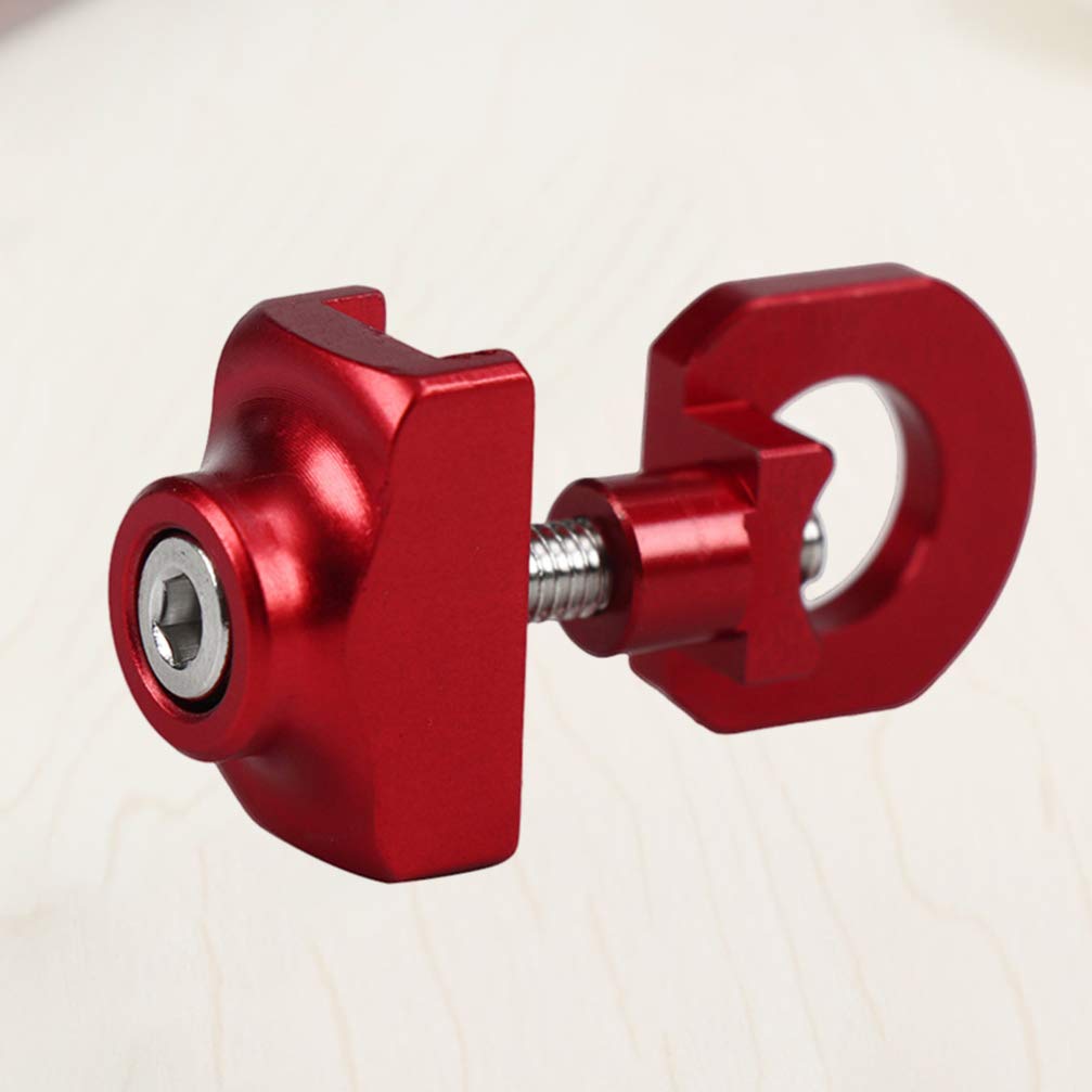 BESPORTBLE Bike Chain Tensioner - Adjustable Bicycle Chain Regulator Tool with Roller for Mountain, Road & Folding Bikes (Silver) | Perfect for Smooth Gear Shifting & Chain Maintenance