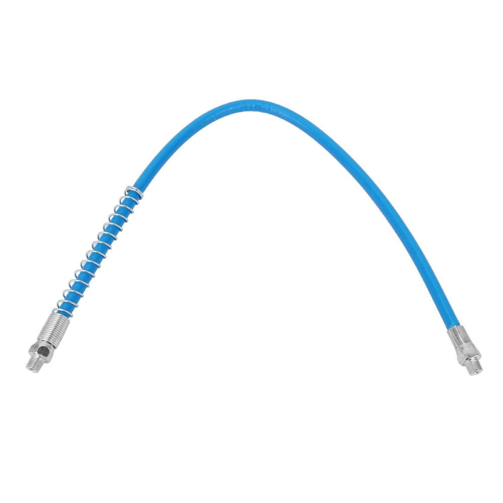 Kuuleyn Flexible Grease Gun Hose - Stainless Steel & Resin Explosion-Proof Coupler (1-Piece) - Perfect for Automotive, Industrial & Heavy Equipment Maintenance