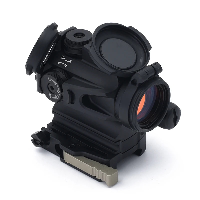 Holy Warrior Tactical MHW5b RDS Red Dot Sight Reflex Scope with LRP BCM Mounts - Full Markings for Hunting, Airsoft & Tactical Shooting | Perfect for Outdoor Adventures, Target Practice & Competitive Shooting Sports