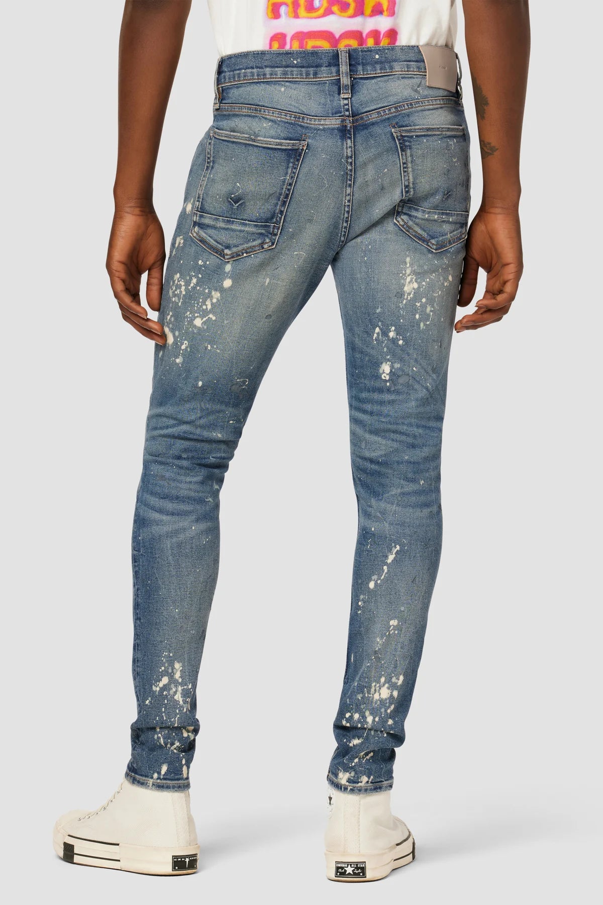 HUDSON Zack Skinny Jeans for Men - Slim Fit Stretch Denim Pants | Perfect for Casual Wear, Night Out & Office Style