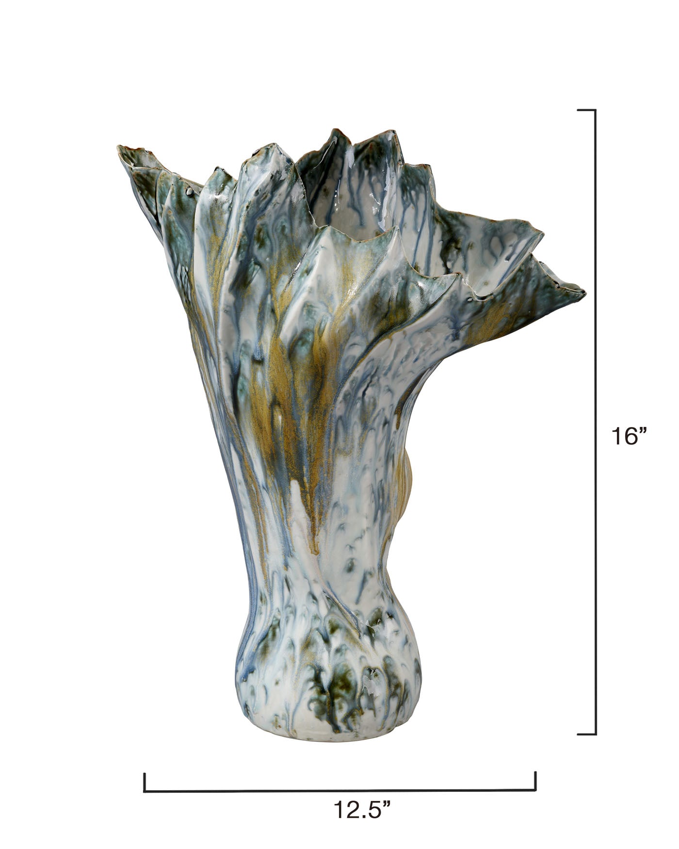 Orca Vase - Elegant Handcrafted Ceramic Whale Vase for Home Decor, Office & Gift - Perfect for Floral Arrangements and Coastal Theme Decor