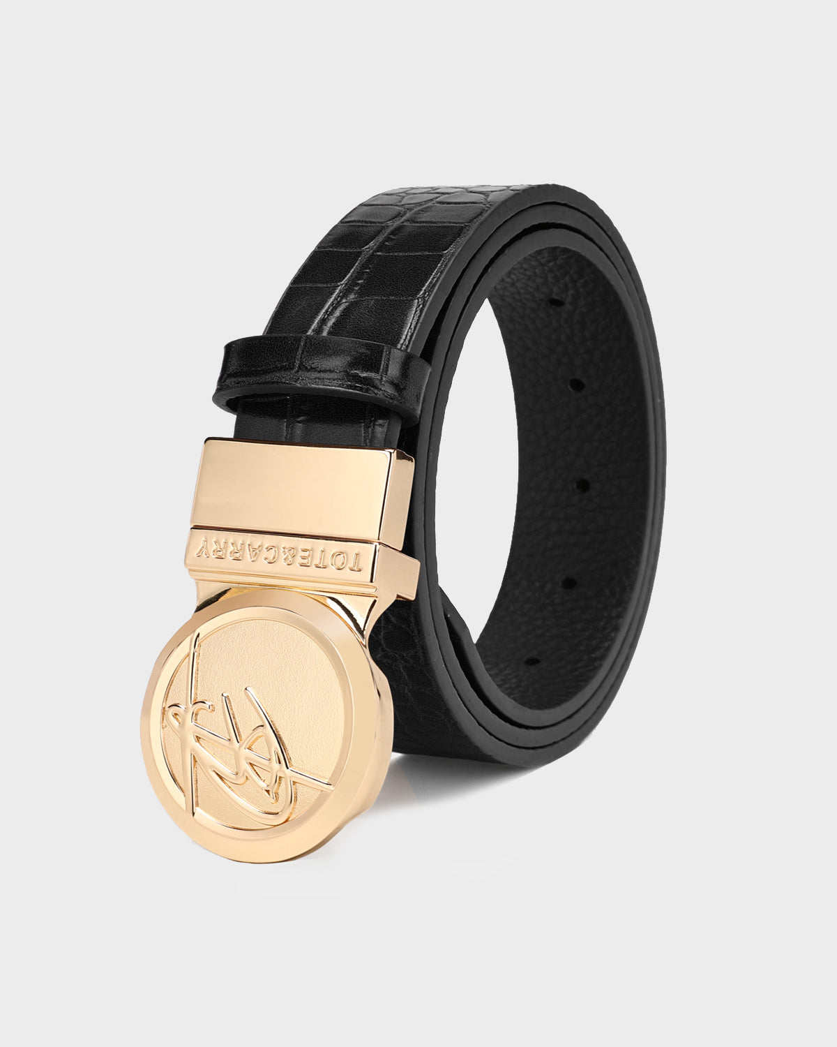 **Apollo 2 Black Leather Belt for Men - Stylish & Durable Dress & Casual Belt for Everyday Wear**