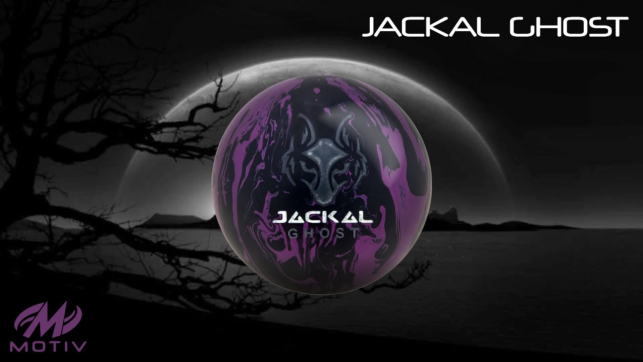 Motiv Jackal Ghost Bowling Ball - High Performance Reactive Resin for Strikes & Spares | Perfect for League Play & Tournament Competition