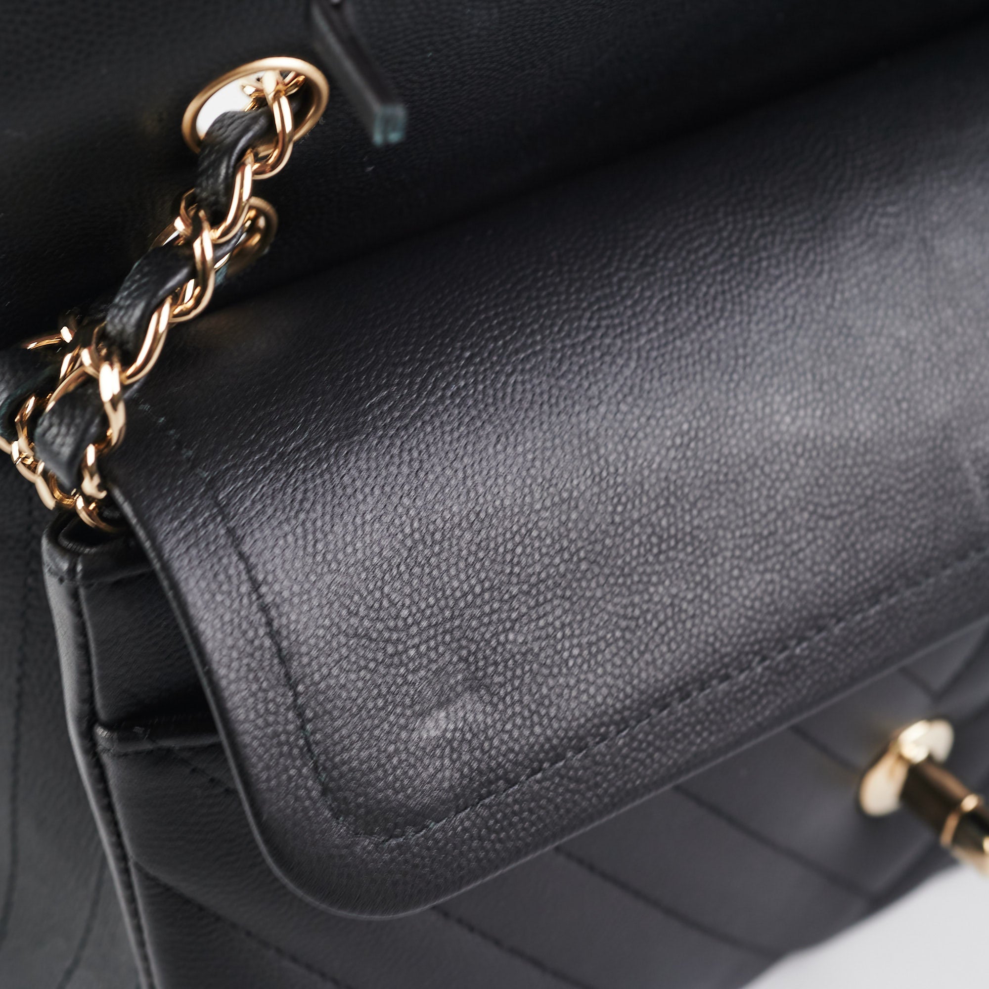 Chanel Medium Classic Flap Chevron Quilted Leather Shoulder Bag - Luxury Designer Handbag for Women | Perfect for Work, Evening Events & Special Occasions