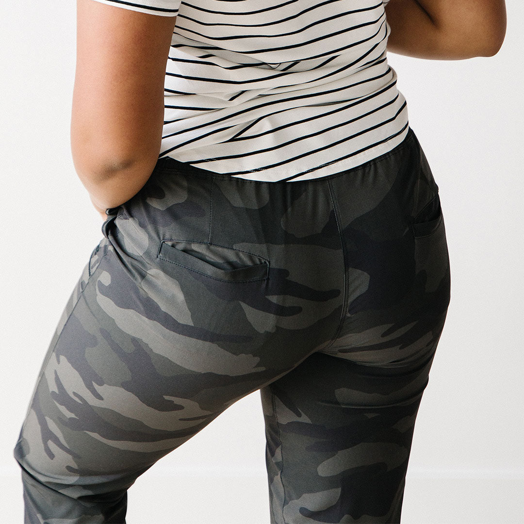 Camo Destination Joggers for Men - Comfortable Camouflage Casual Pants for Outdoor, Gym & Lounge Wear