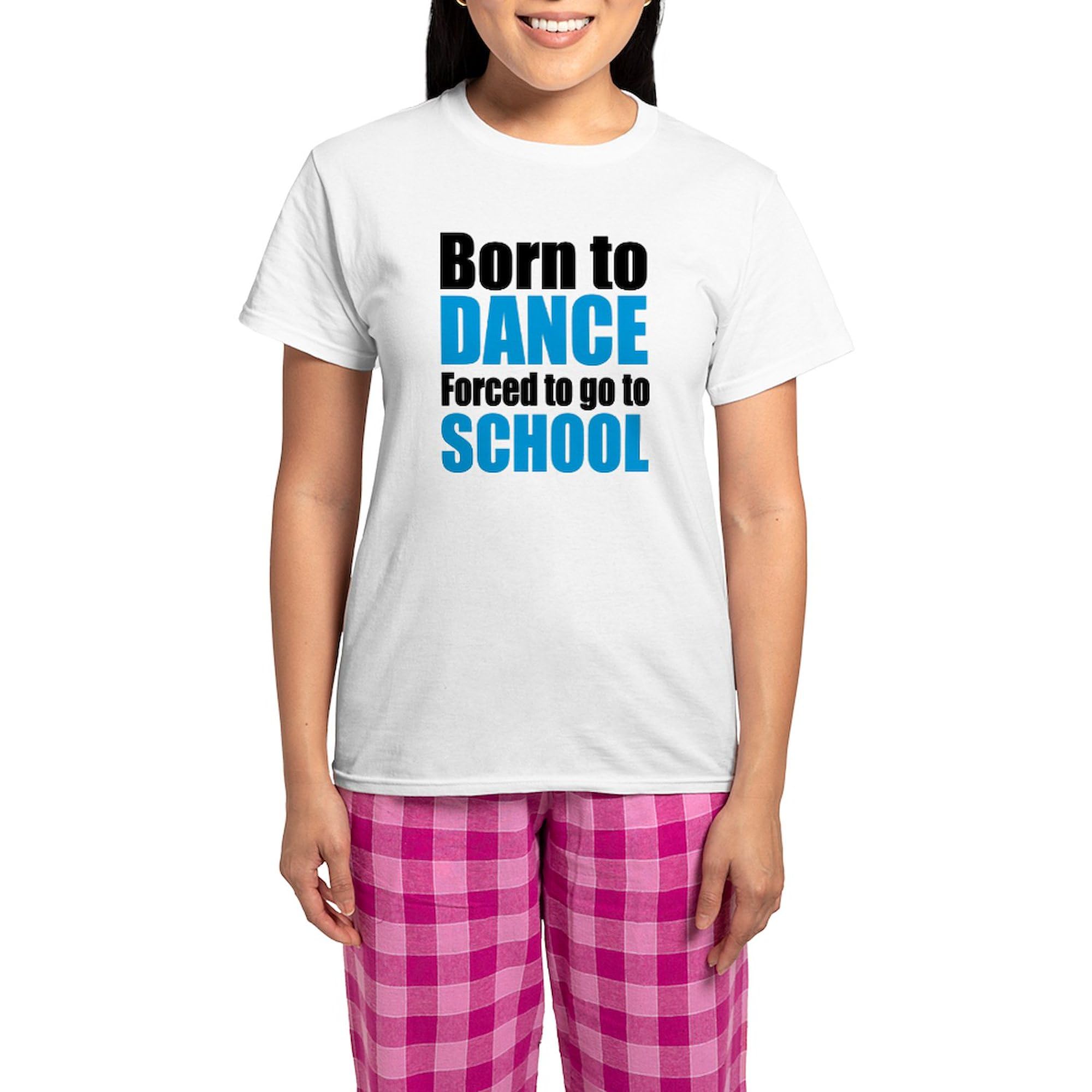 Dance Pajamas for Women - Soft Cotton Pajama Set | Comfortable Sleepwear & Lounge Wear for Dance Enthusiasts - Perfect for Bedtime, Relaxing at Home, or Dance-Themed Parties