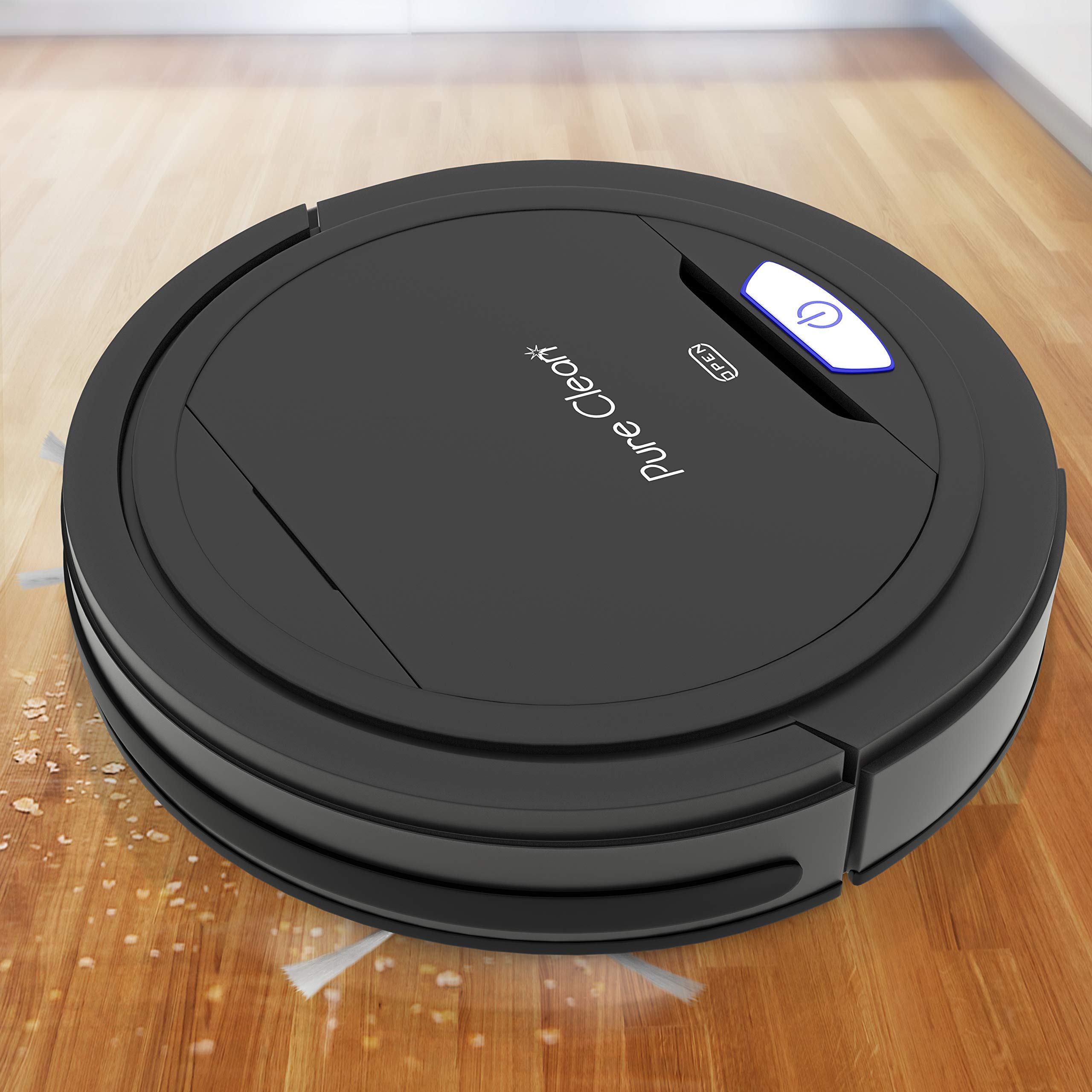 PUCRC26B.X9 Robotic Vacuum Cleaner - Smart Auto Home Cleaning for Carpets & Hardwood Floors - Self-Charging, Stair Detection, HEPA Air Filter for Pet Hair & Allergies - Ideal for Daily Cleaning, Pet Owners & Allergy Sufferers