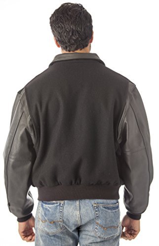 REED Men's Tall Executive Varsity Jacket - Premium Union Made in USA - Classic Bomber Style for Business Casual & Smart Office Wear