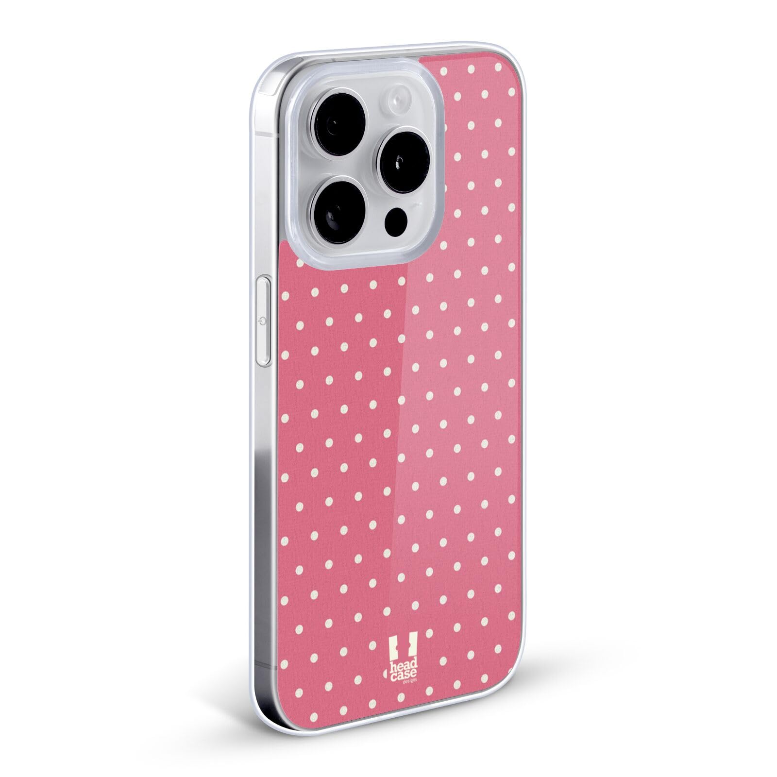Pink Dots French Country Pattern Soft Gel Phone Case for Apple iPhone 11 Pro Max - Cute Protective Cover for Women, Girls | Perfect for Everyday Use, Office, Travel & Gift Giving