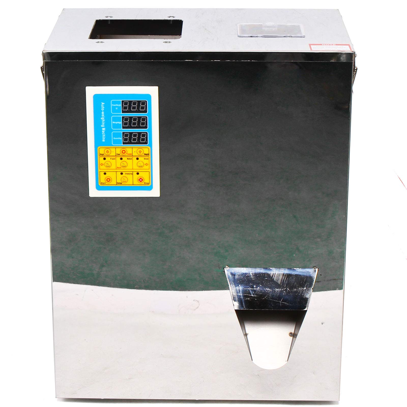 Automatic Intelligent Particle Weighing & Filling Machine 10-500g - Multifunctional Electric Packaging Equipment for Powder, Granules, Spices | Perfect for Food Industry, Pharmacy & Home Use