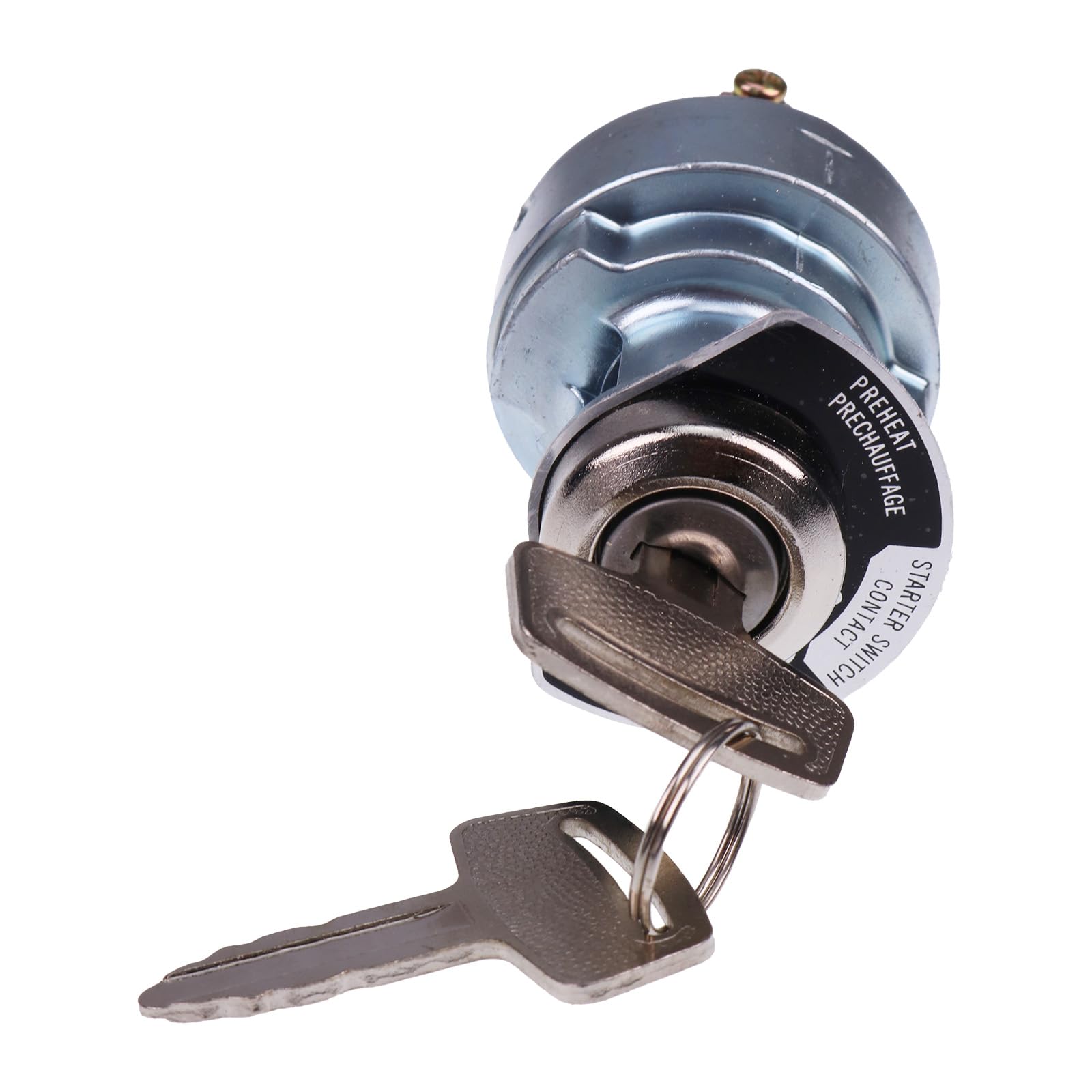 Kubota Ignition Starter Key Switch 1E013-63590 183827 - Compatible with D722, D902, D1305, V1305 Engines & Grasshopper Mowers 721, 721D, 721D2, 321D, 722D, 722D2, 322D, 725D, 325D, 729, 729G2, 729T6, 329, 928D, 928D2, 930D2, 428D - Replacement Part for Tractor & Lawn Mower Ignition System