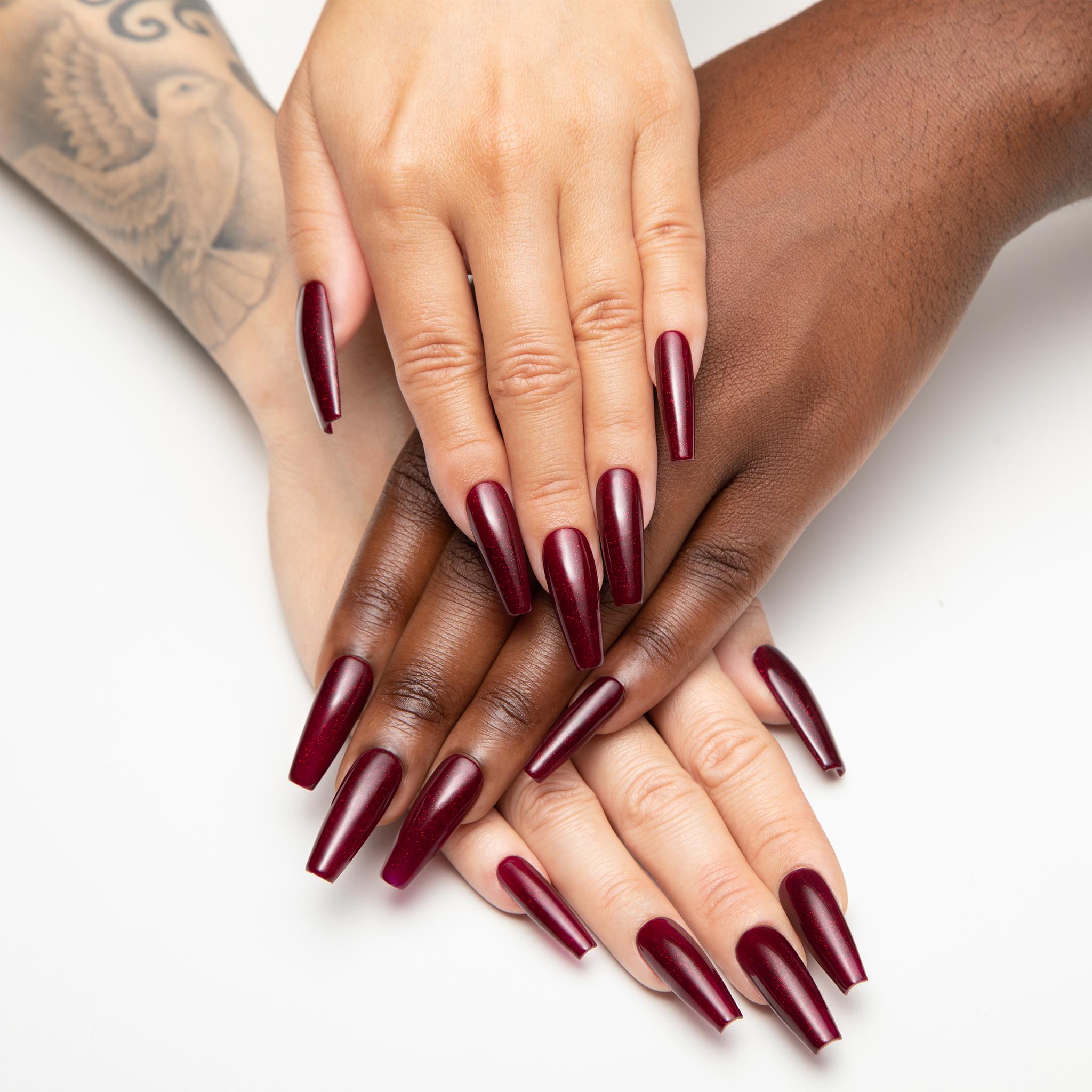 Apres Gel-X Nail Extension Kit - Fireworks Galaxy Color Soak Off Gel Polish for Long-Lasting Manicures | Perfect for Nail Salons, DIY Nail Art, and Special Occasions