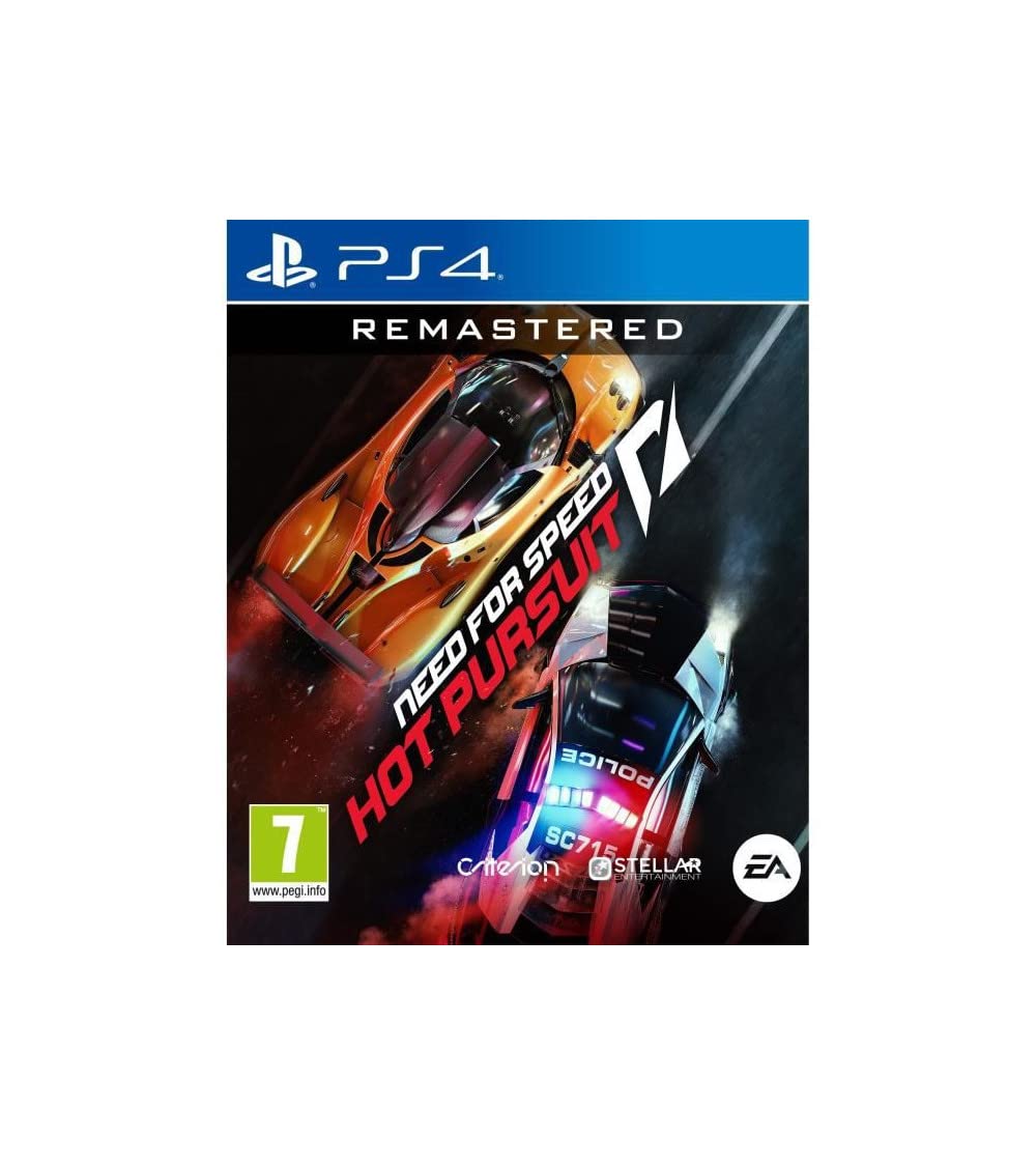 Need For Speed Hot Pursuit Remastered - PlayStation 4 Game | High-Speed Racing & Police Chases | Perfect for Racing Fans & Action Gamers | Great for Game Nights & Competitive Play