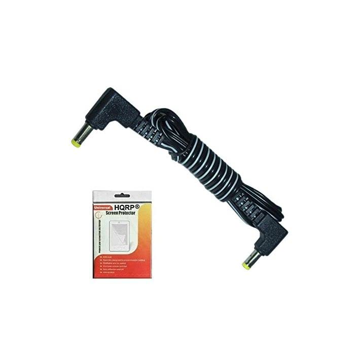 HQRP DC Power Cable Cord Compatible with Panasonic NV-GS35EG PV-GS19 PV-GS29 PV-GS31 PV-GS320 PV-GS32 Camcorders - Replacement Charger Adapter for Home Video Recording & Travel Filming