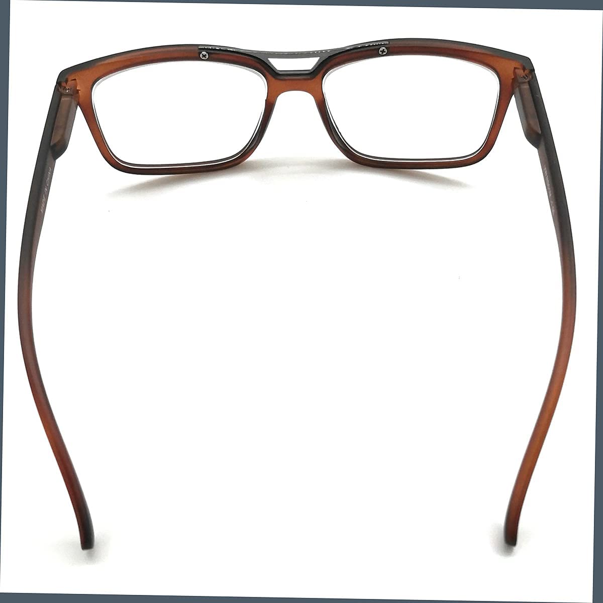 Myopia Glasses for Men & Women - 2 Pairs Rectangular Square Nearsighted Glasses for Distance Driving | Perfect for Night Driving, Watching TV & Computer Work