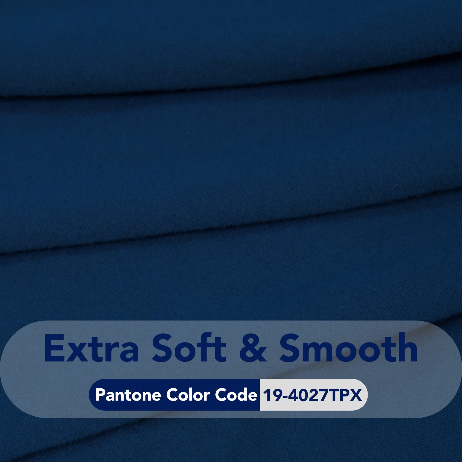 PureFit Super Stretch Chair Sofa Slipcover with Pocket - Spandex Non-Slip Soft Couch Cover, Washable Furniture Protector with Elastic Bottom for Kids & Pets (Recliner, Navy) | Perfect for Living Room, Family Gatherings & Pet-Friendly Homes