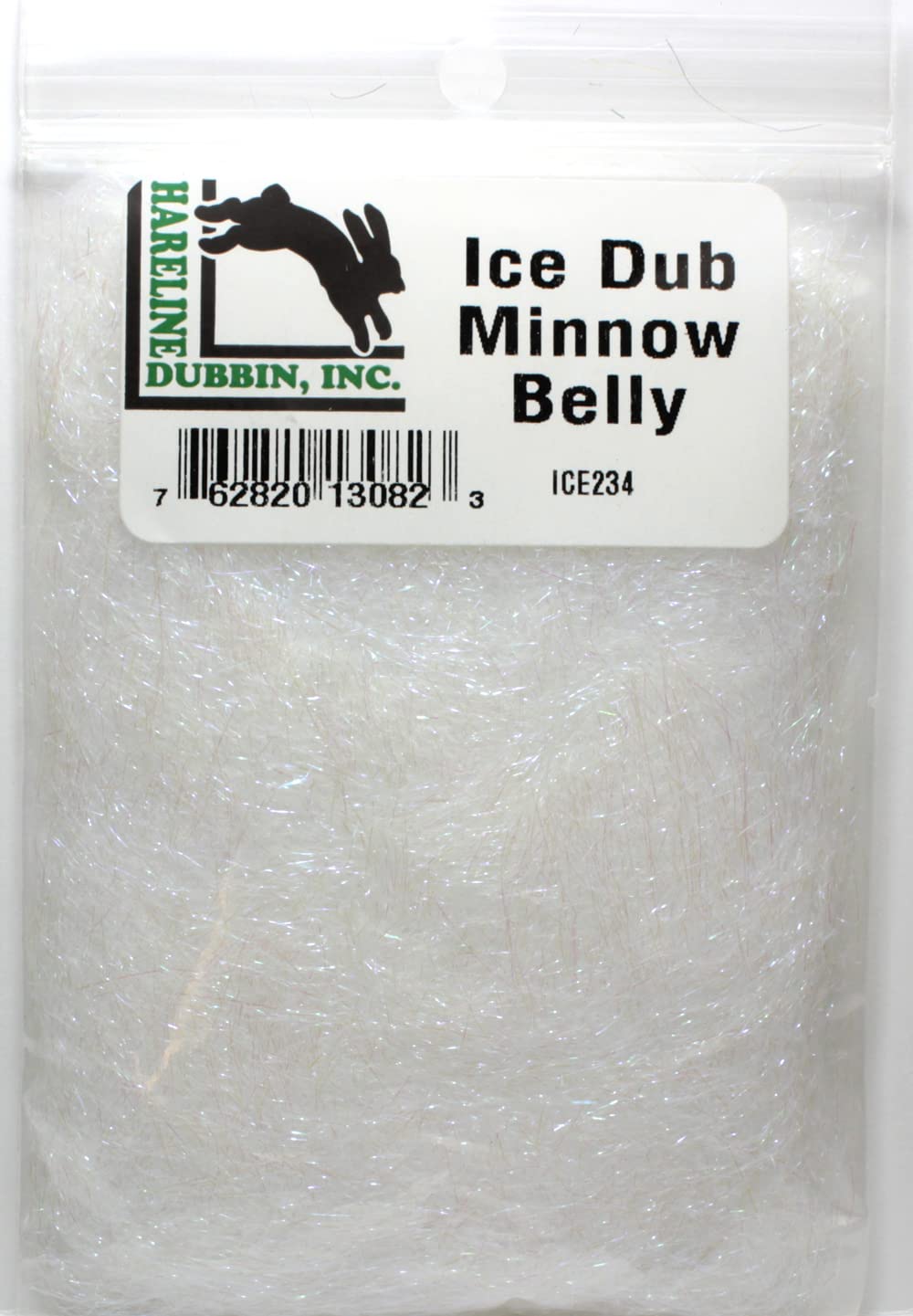 Hareline Ice Dub - Minnow Belly Fly Tying Material for Trout & Salmon Fishing | Perfect for Streamers, Nymphs & Wet Flies