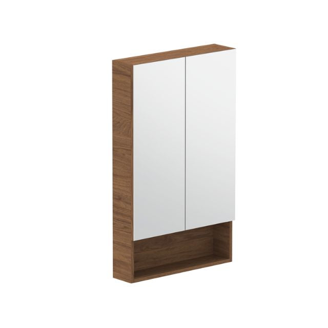 ADP Eli Shaving Cabinet - Wall Mounted Bathroom Storage with Mirror, Perfect for Razor & Toiletries Organization - Ideal for Small Bathrooms & Vanities