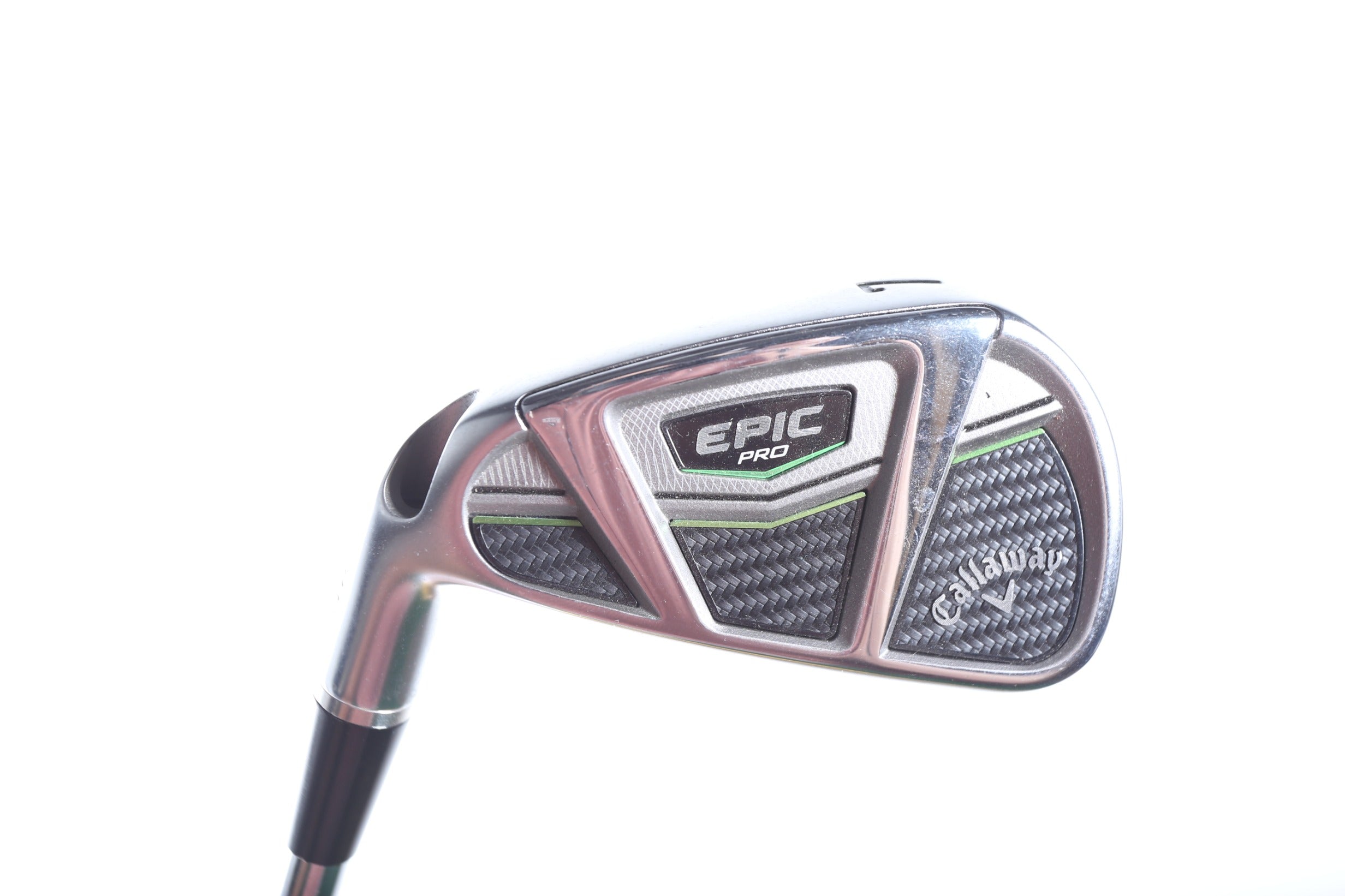 Used Callaway Epic Pro Single Fitting 7 Iron Left Handed Golf Club - Regular Plus Flex Steel Shaft - Perfect for Practice & Game Improvement