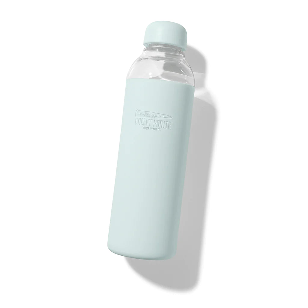 Premium Glass Water Bottle with Silicone Sleeve - BPA Free, Leak Proof, Eco-Friendly Reusable Drinkware for Home, Office, Gym & Outdoor Activities