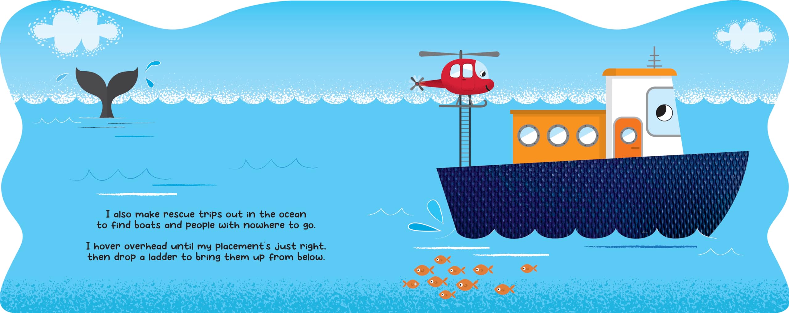 Little Hippo Books High-Flying Helicopter Touch & Feel Board Book for Toddlers 1-3 Years | Interactive Sensory Learning & Early Development Baby Book | Perfect for Bedtime Stories, Preschool Education & Parent-Child Bonding
