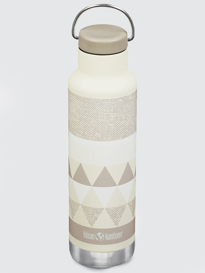 Klean Kanteen 20oz Vacuum Insulated Stainless Steel Water Bottle with Loop Cap | Leakproof & BPA-Free | Perfect for Hiking, Gym & Everyday Use