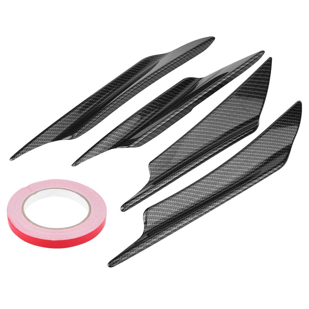 High-Performance Front Bumper Canards & Deflector - Durable Car Body Spoiler for [Specific Car Models] - Enhance Aerodynamics & Style for Street Racing & Track Days