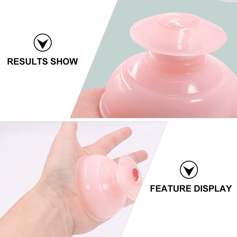 1 Set of 4pcs Silicone Cupping Therapy Cups - Vacuum Suction Massage Tools for Pain Relief, Cellulite Reduction & Beauty Care - Perfect for Home Spa, Muscle Relaxation & Detox Therapy