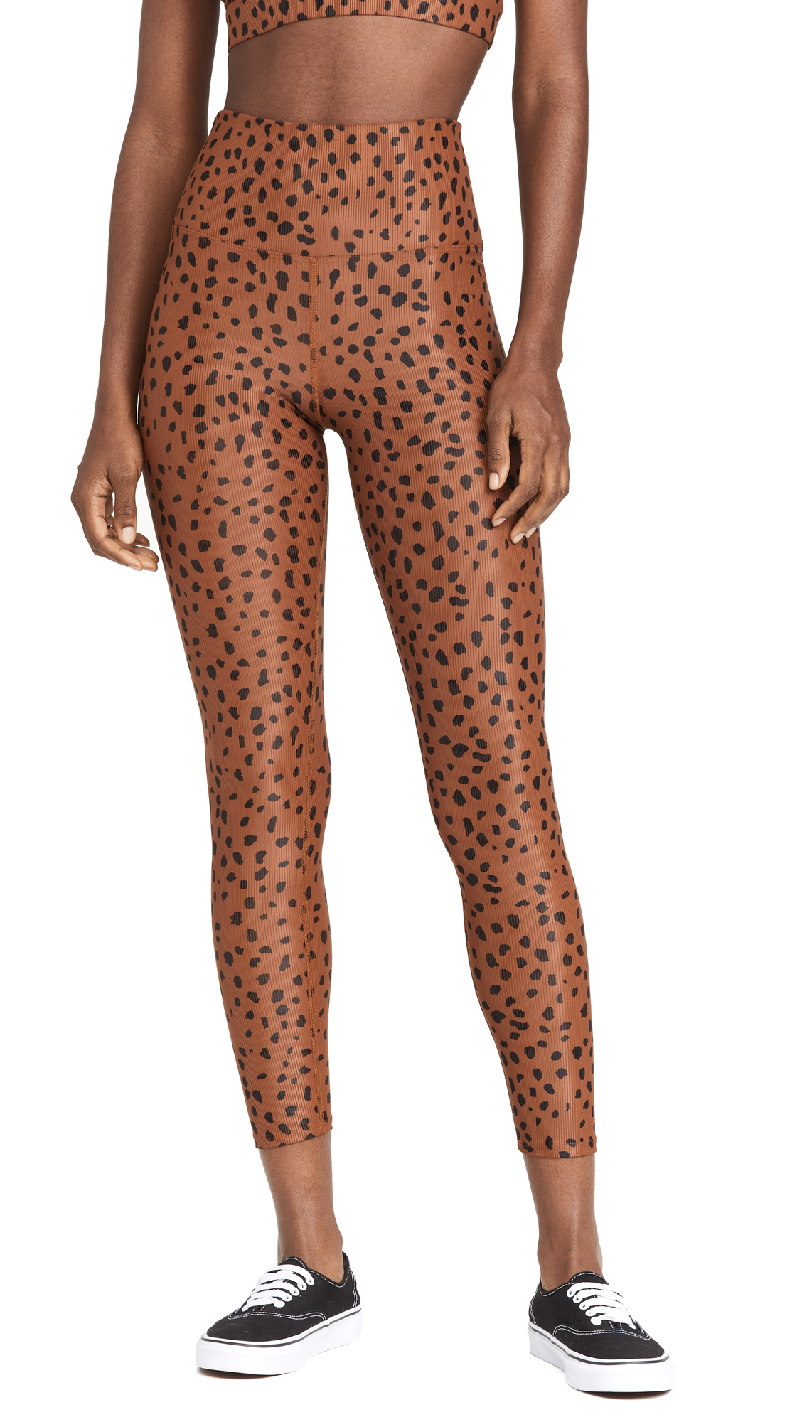 Beach Riot Women's High Waisted Ribbed Ayla Leggings - Yoga, Workout, Running & Lounge Pants for Women