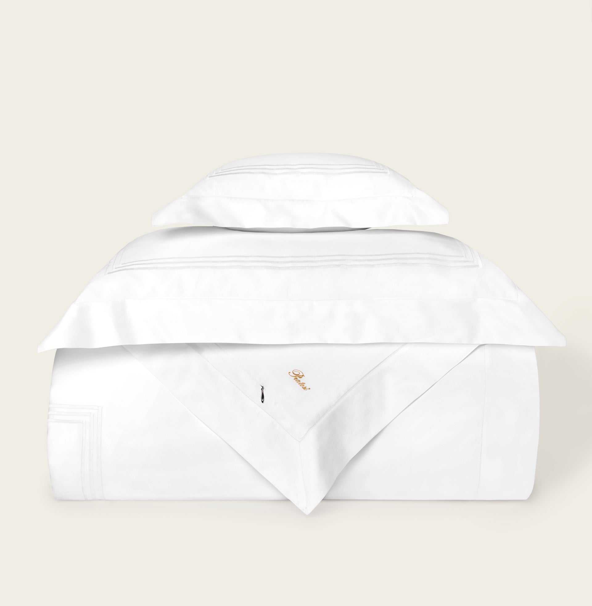 Tre Righe Splendore Luxury Duvet Cover Set - Soft & Breathable Bedding for Comfortable Sleep - Perfect for Master Bedroom, Guest Room & Hotel Decor
