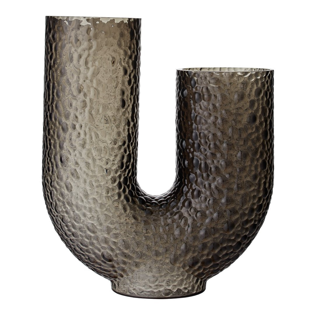 Aurora Elegant Glass Vase for Home Decor - Perfect for Flowers, Centerpieces, and Wedding Decorations