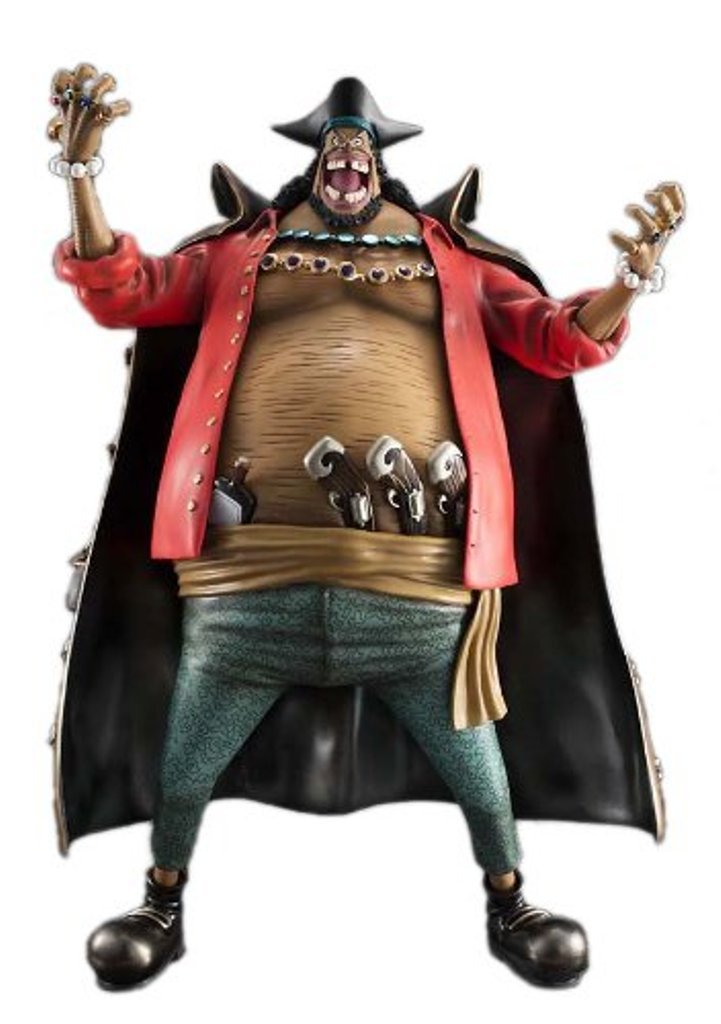 One Piece Portrait of Pirates Kurohige Blackbeard 1.5 Excellent Model PVC Action Figure - Anime Collectible for Display & Gift for Fans