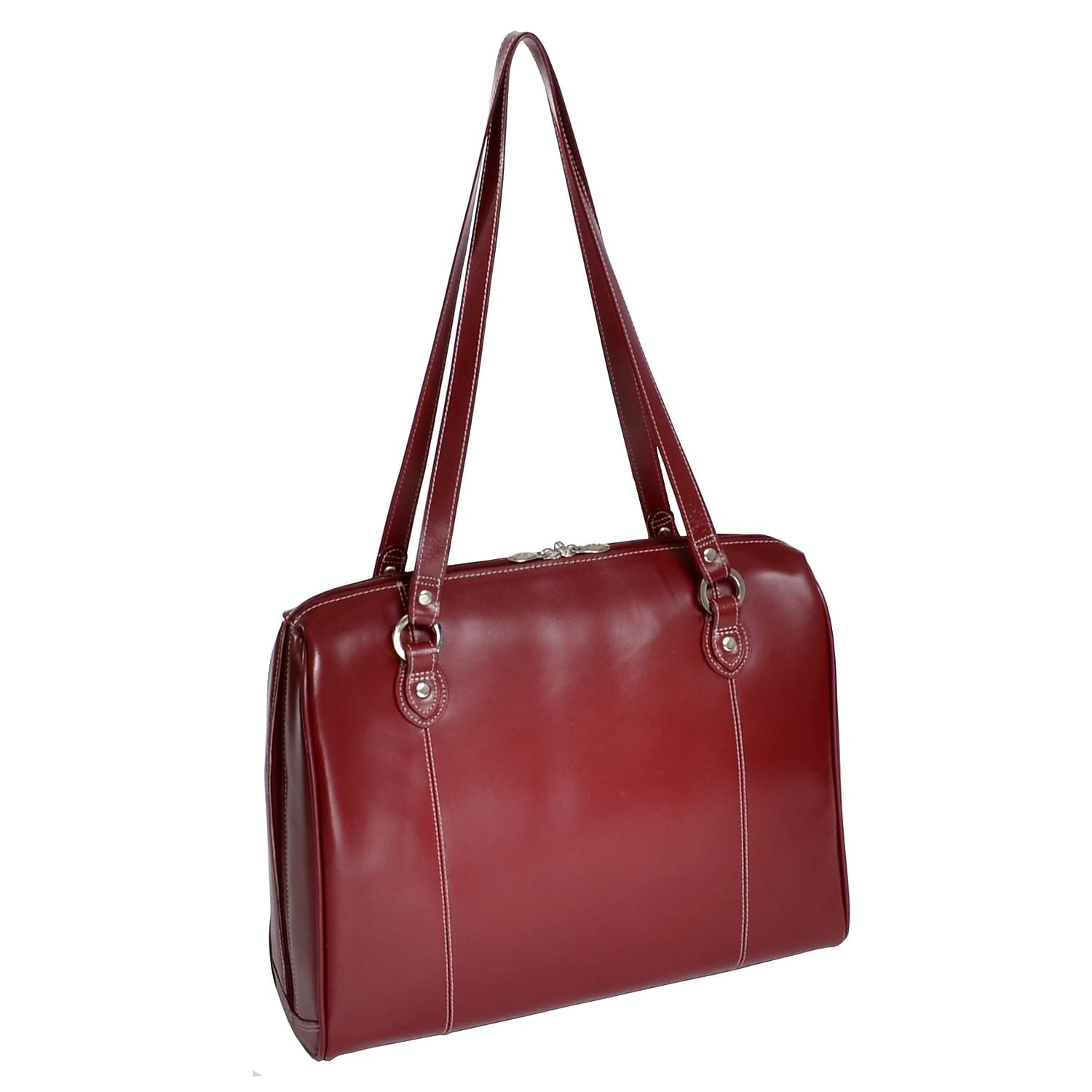 McKlein Genuine Leather Shoulder Bag for Men & Women - Stylish & Durable Crossbody Bag for Work, Travel & Everyday Use